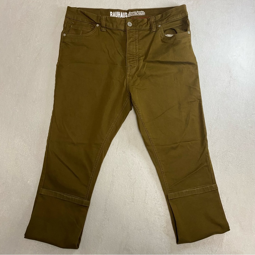 Bauhaus Brown  Straight Fit Pants 3035 Size 40x30